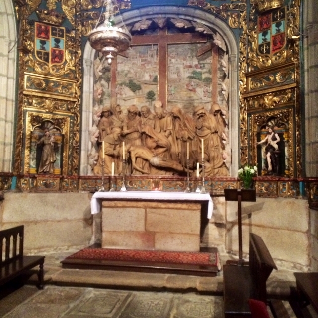 Altar within the Cathedral.