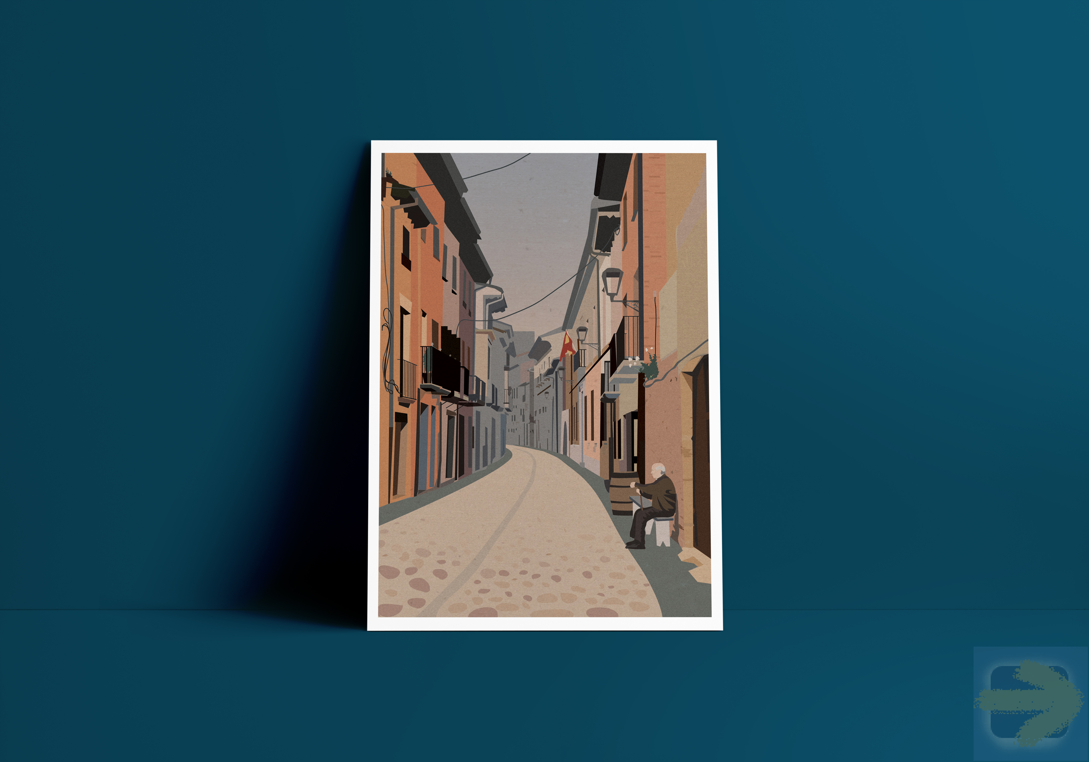 Camino Illustration 1 - Estella