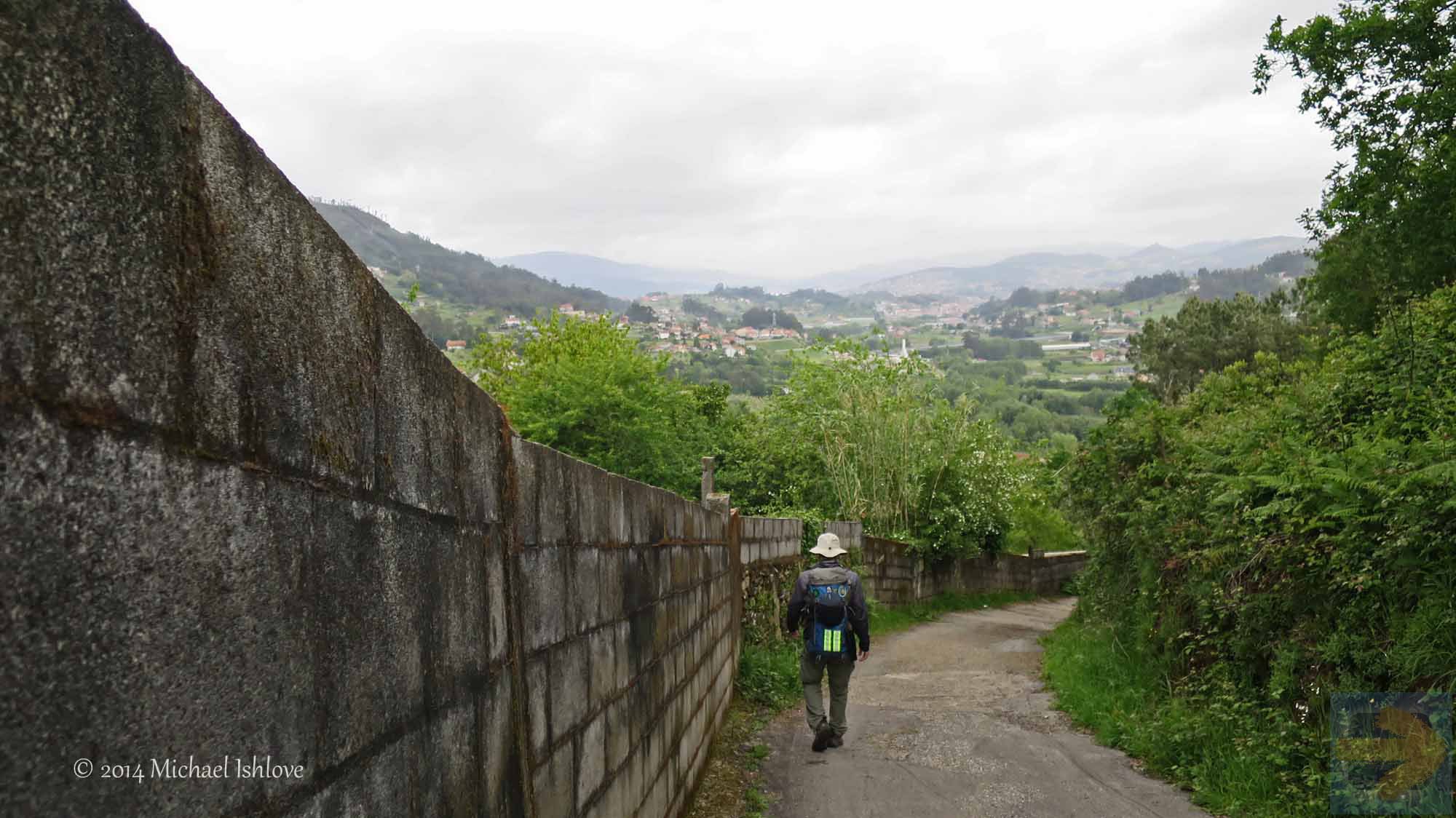 Camino Portuguese -Porrino to Redondela.
