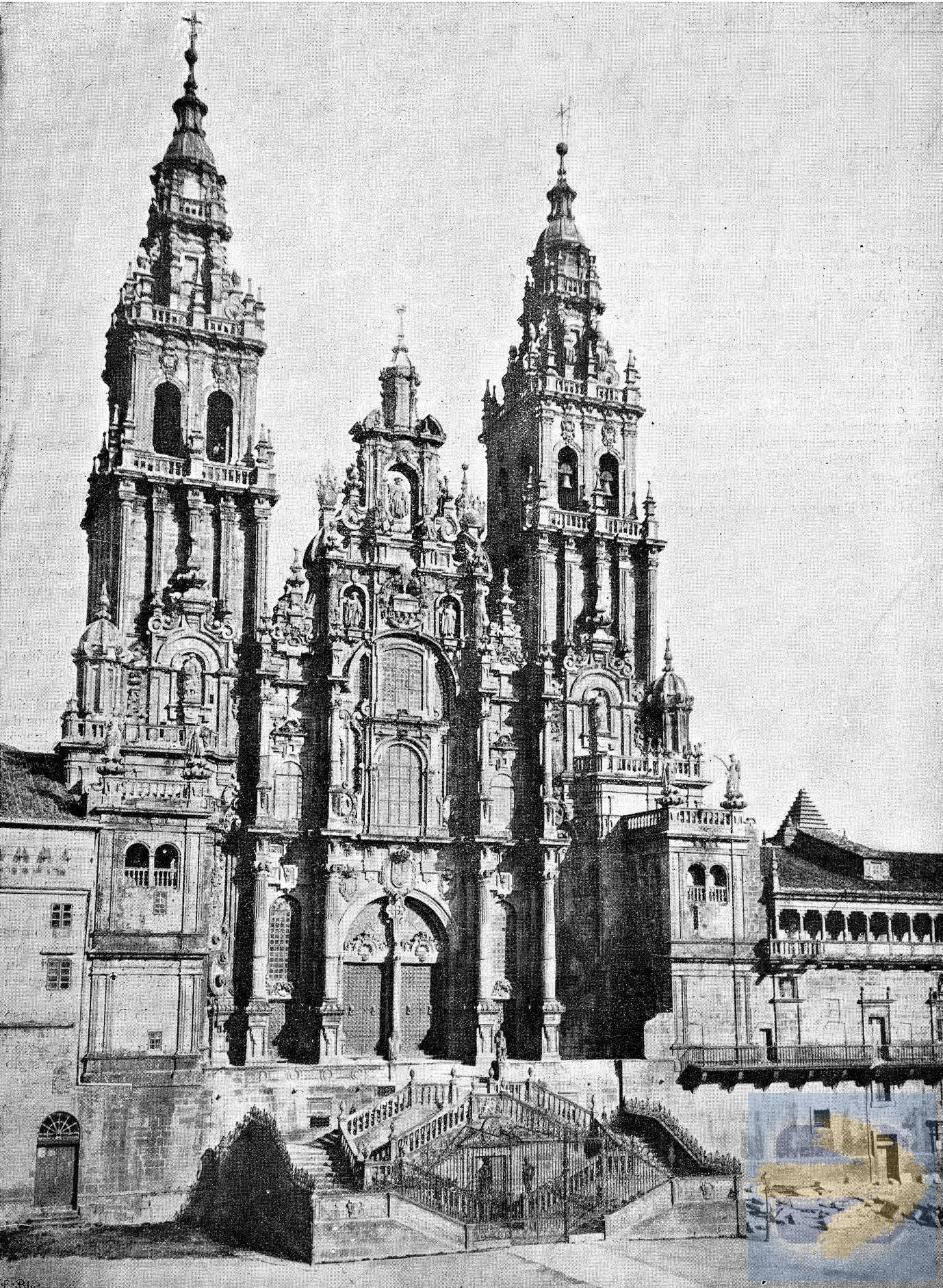 Cathedral in Santiago 1909