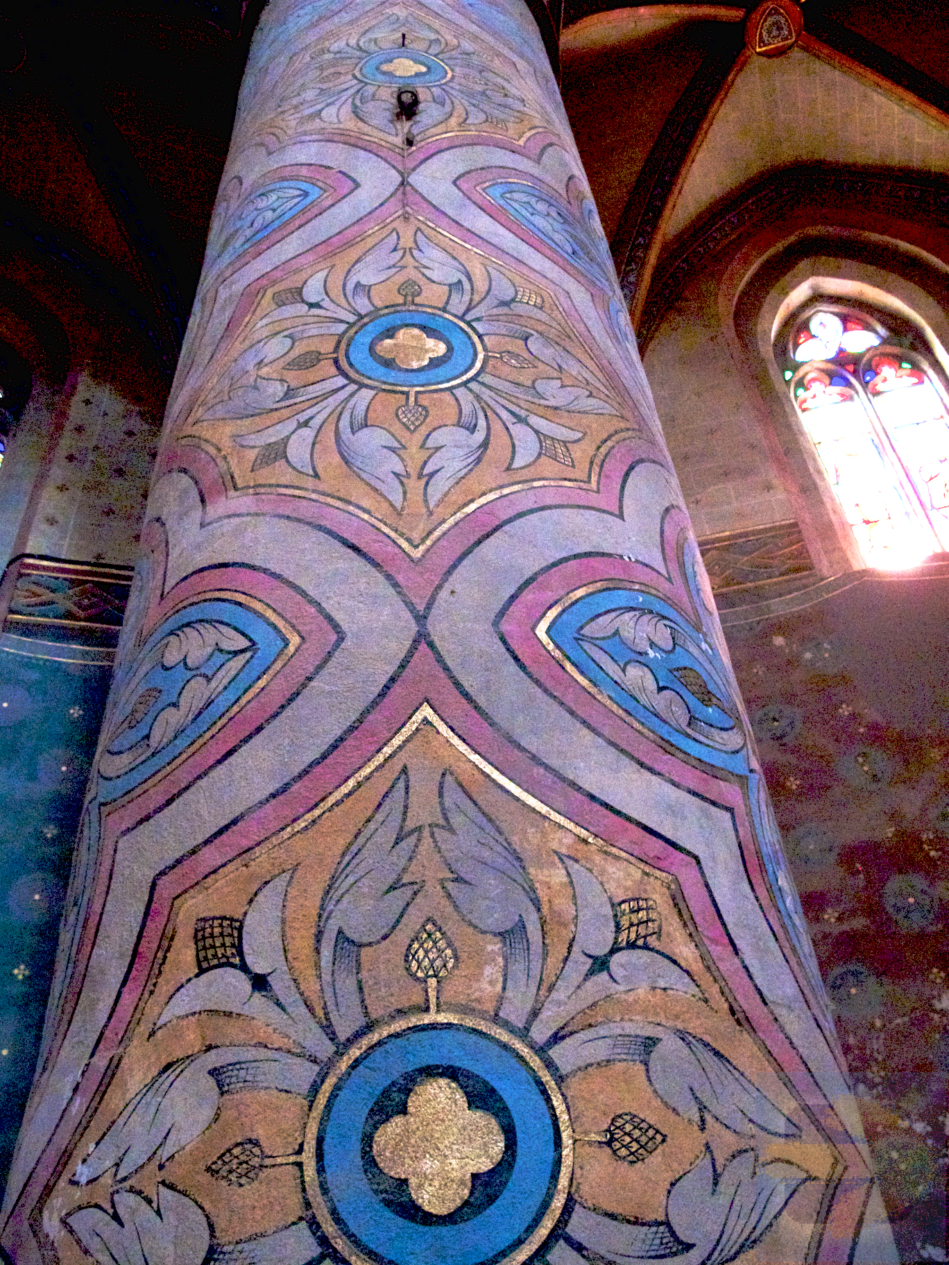 Decorated columns
