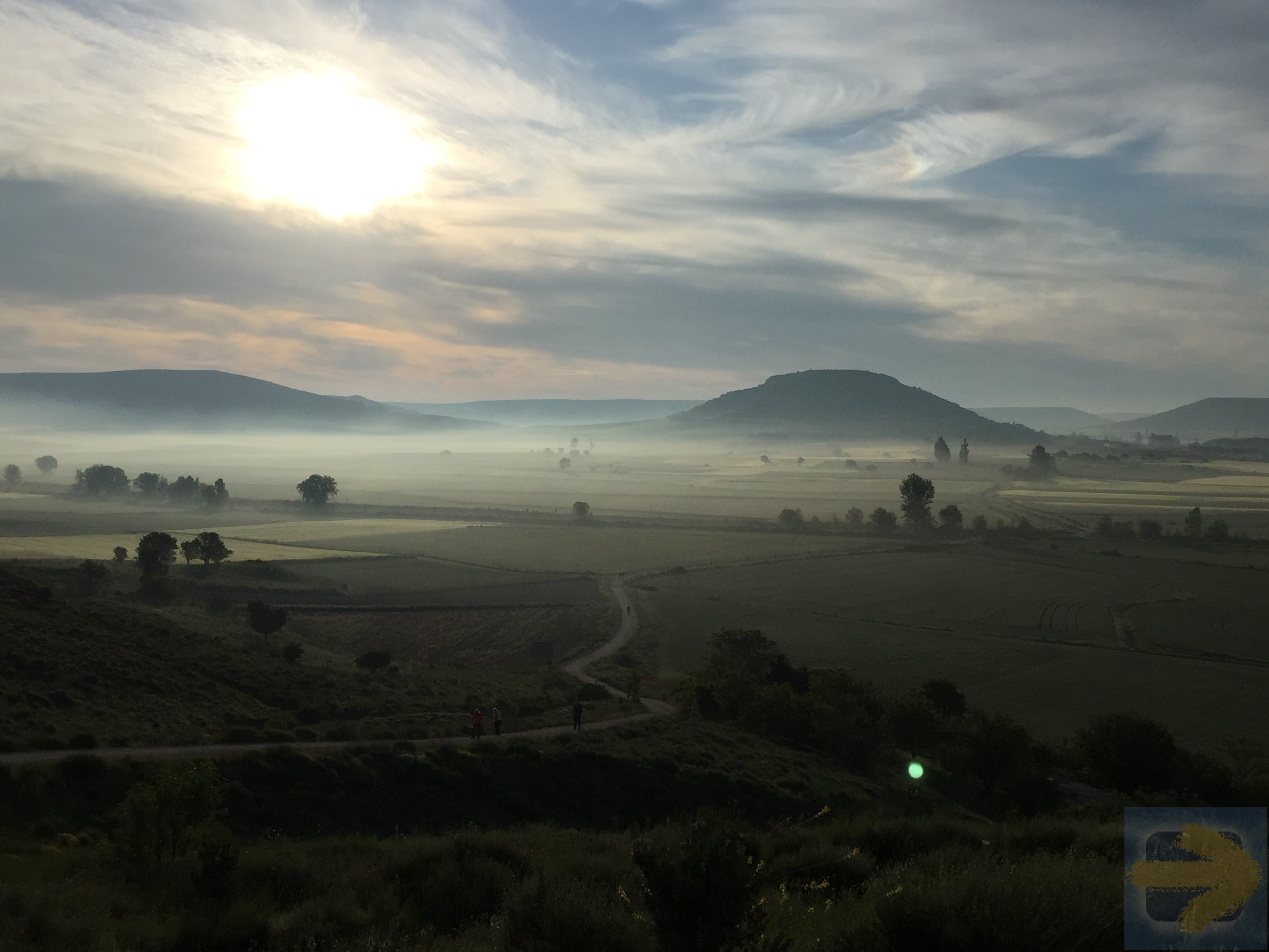 Early morning between Castrojeriz and Boadilla del Camino - June 2016
