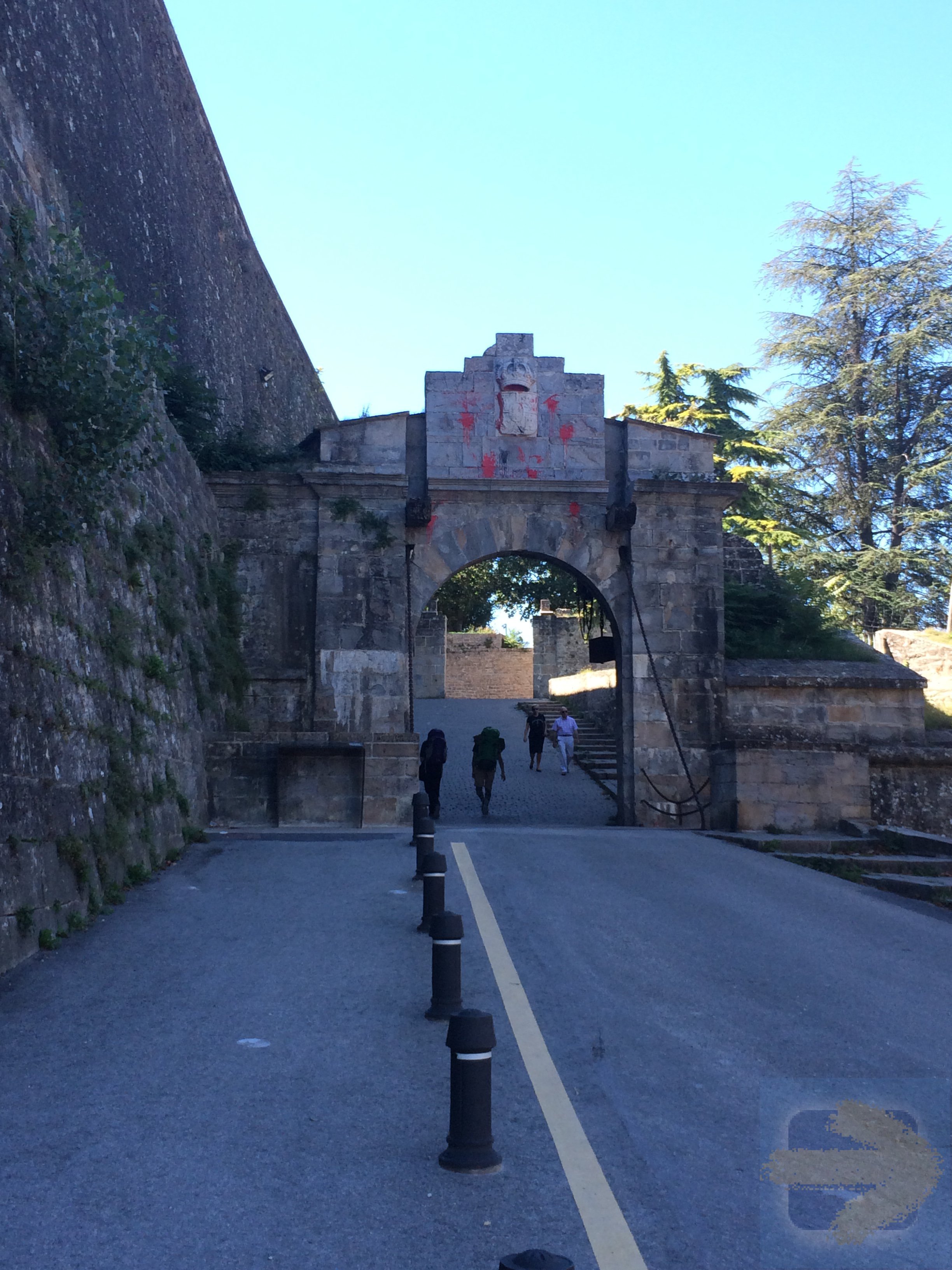 Gate into Pomplona