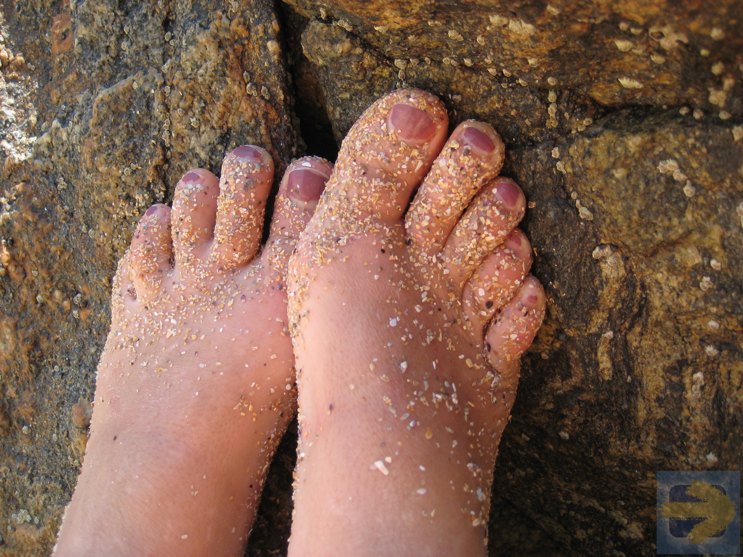 Happy Feet in Finisterra Sand