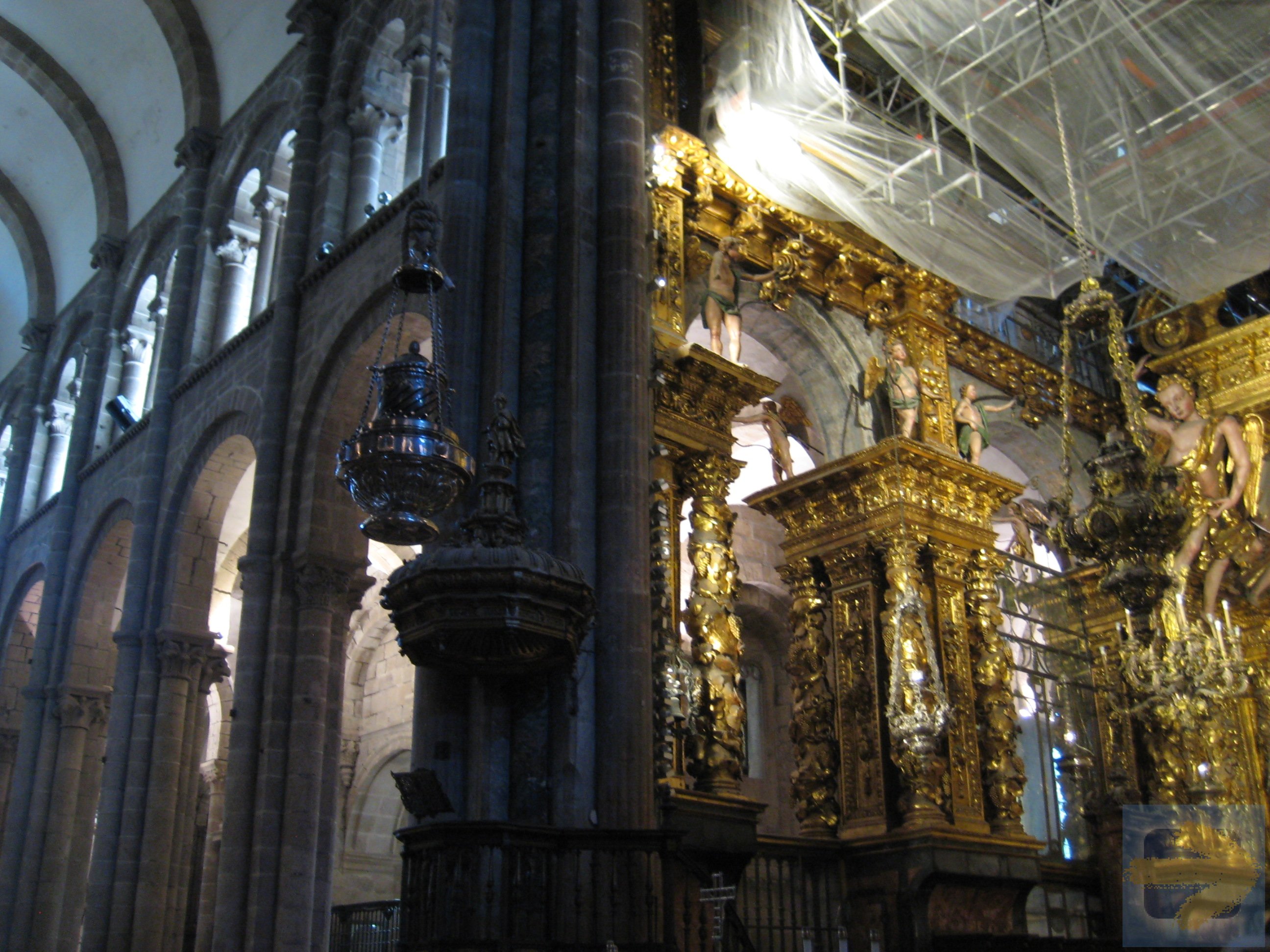 in the cathedral