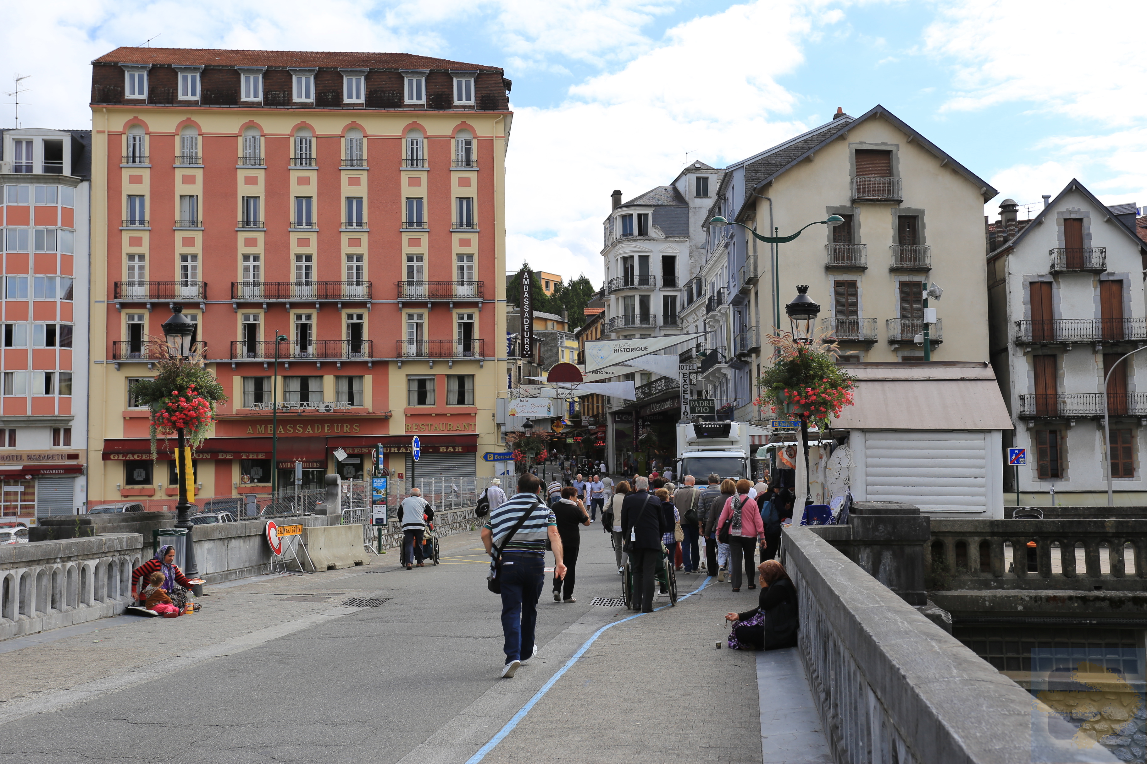 Lourdes old town