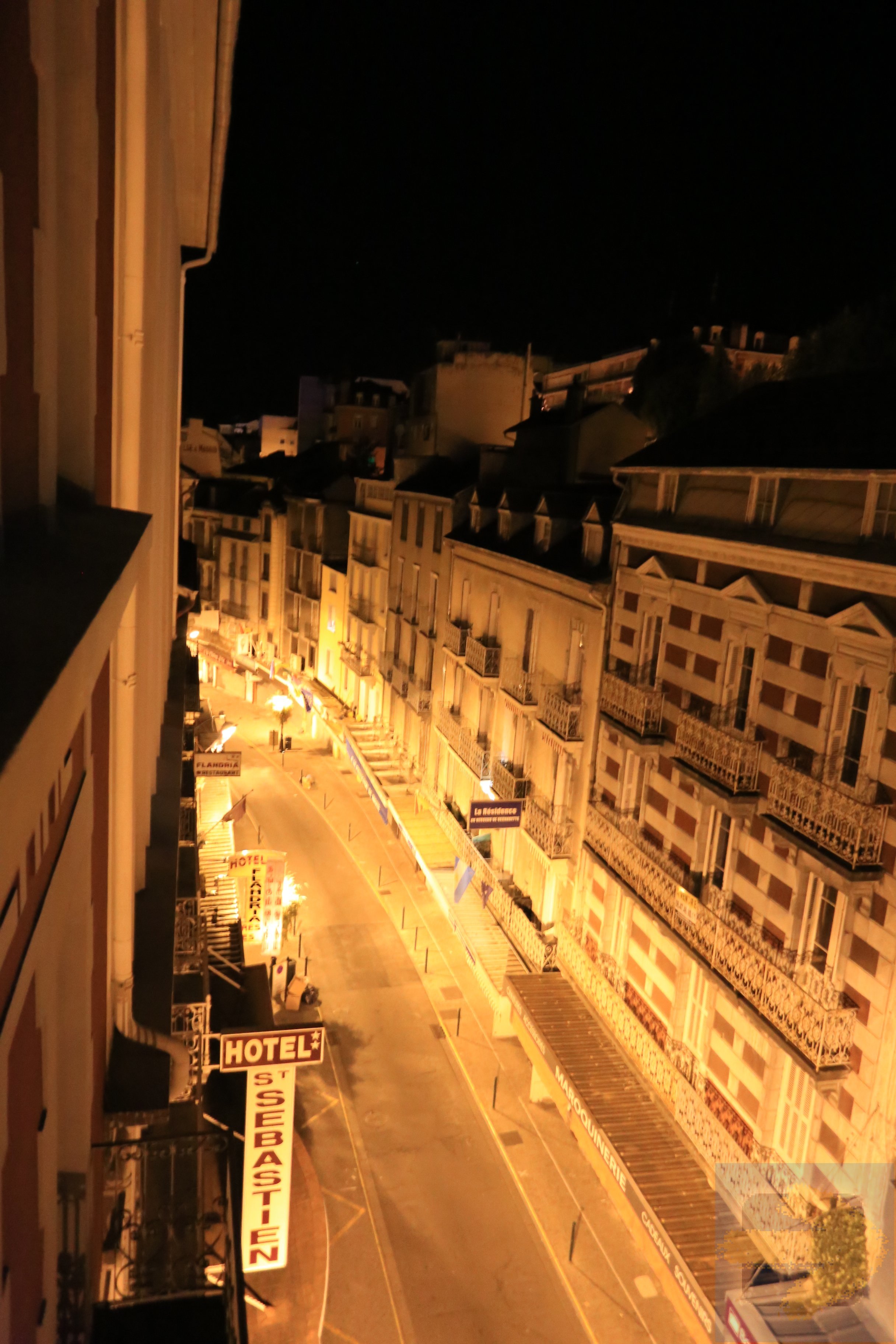 Main street in old Lourdes