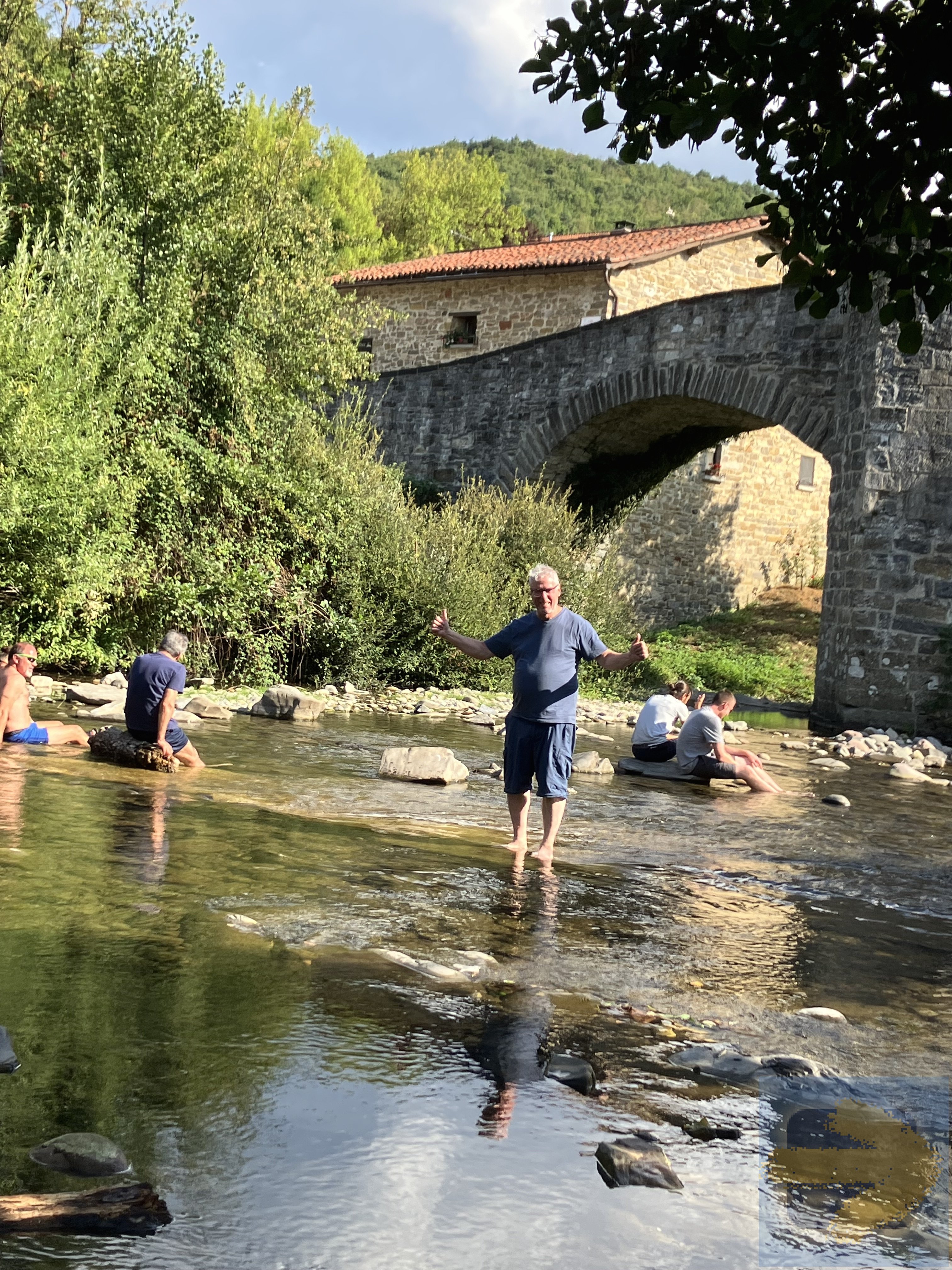 Playing in the River at Zubiri