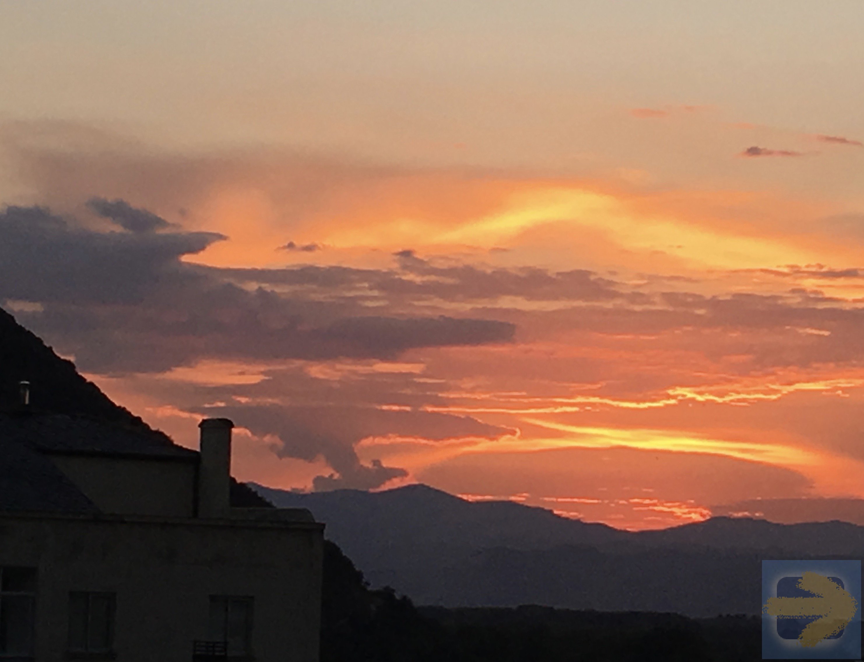 Ponferrada sunset - 29 Sept