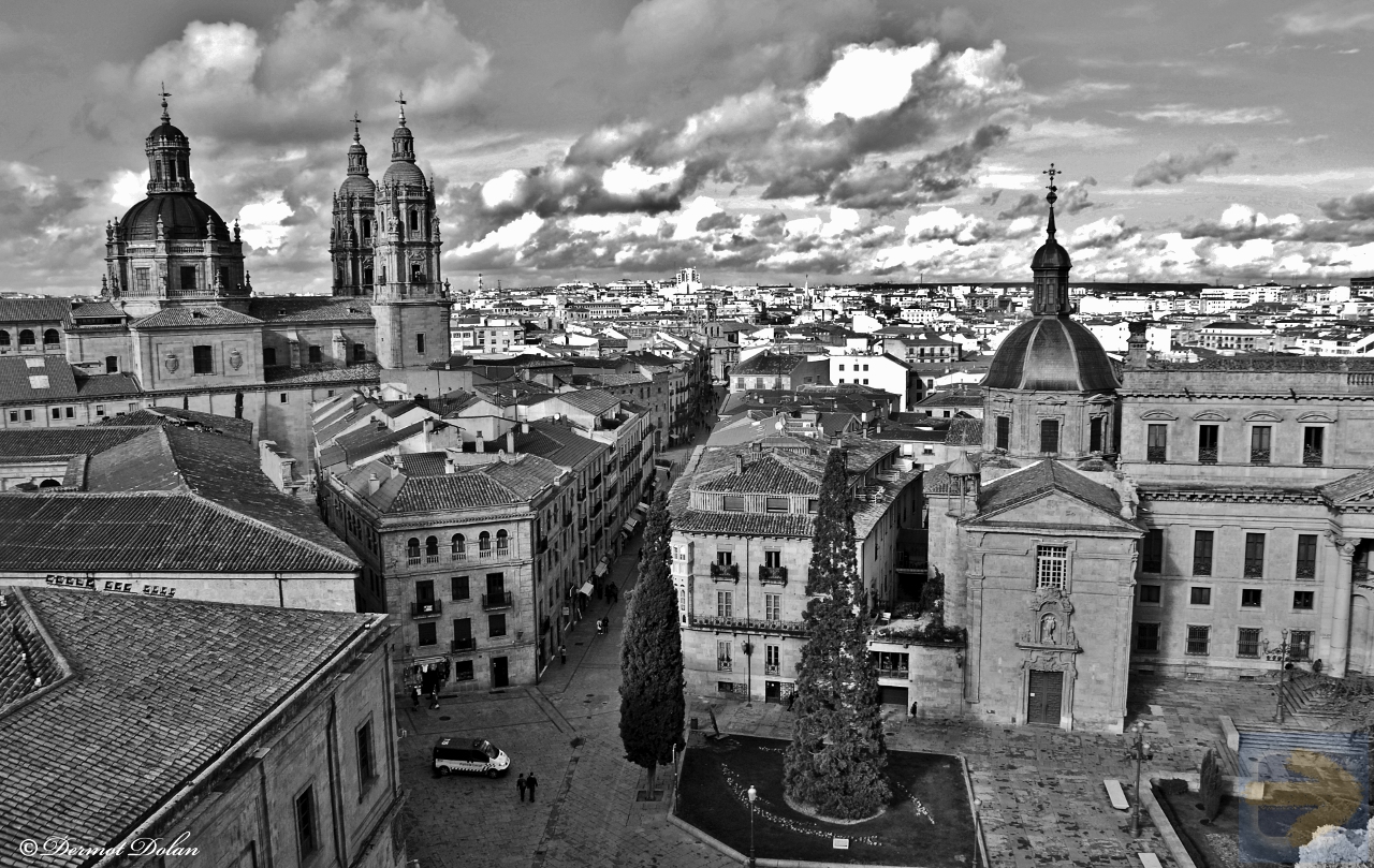 Salamanca from a rooftop.