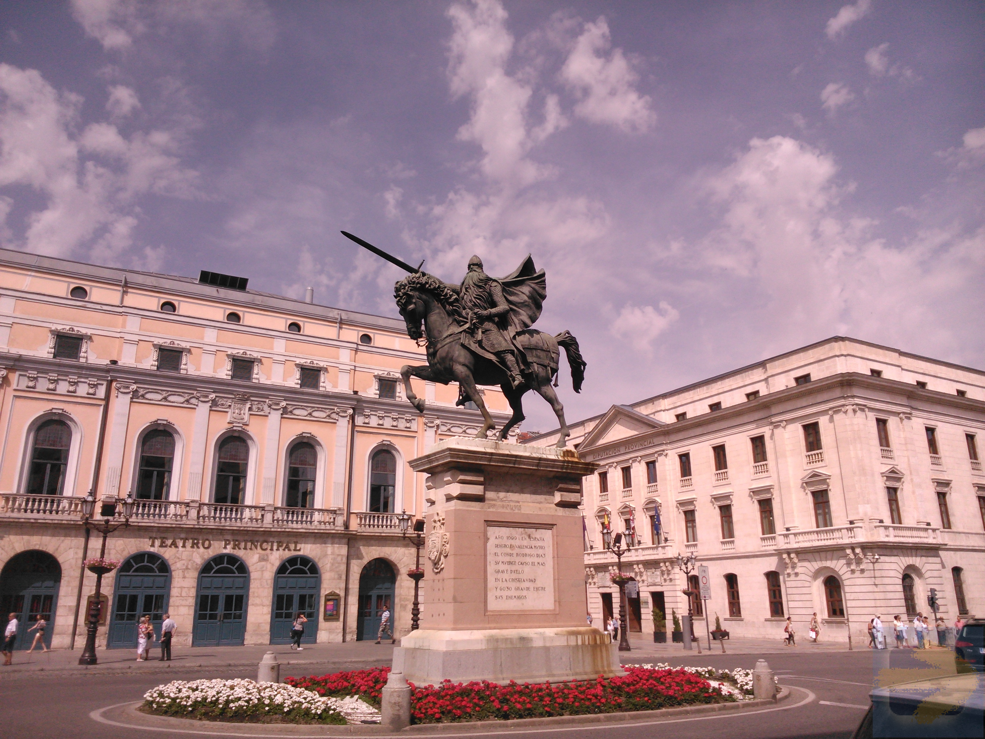 Statue of Burgos - July 2014