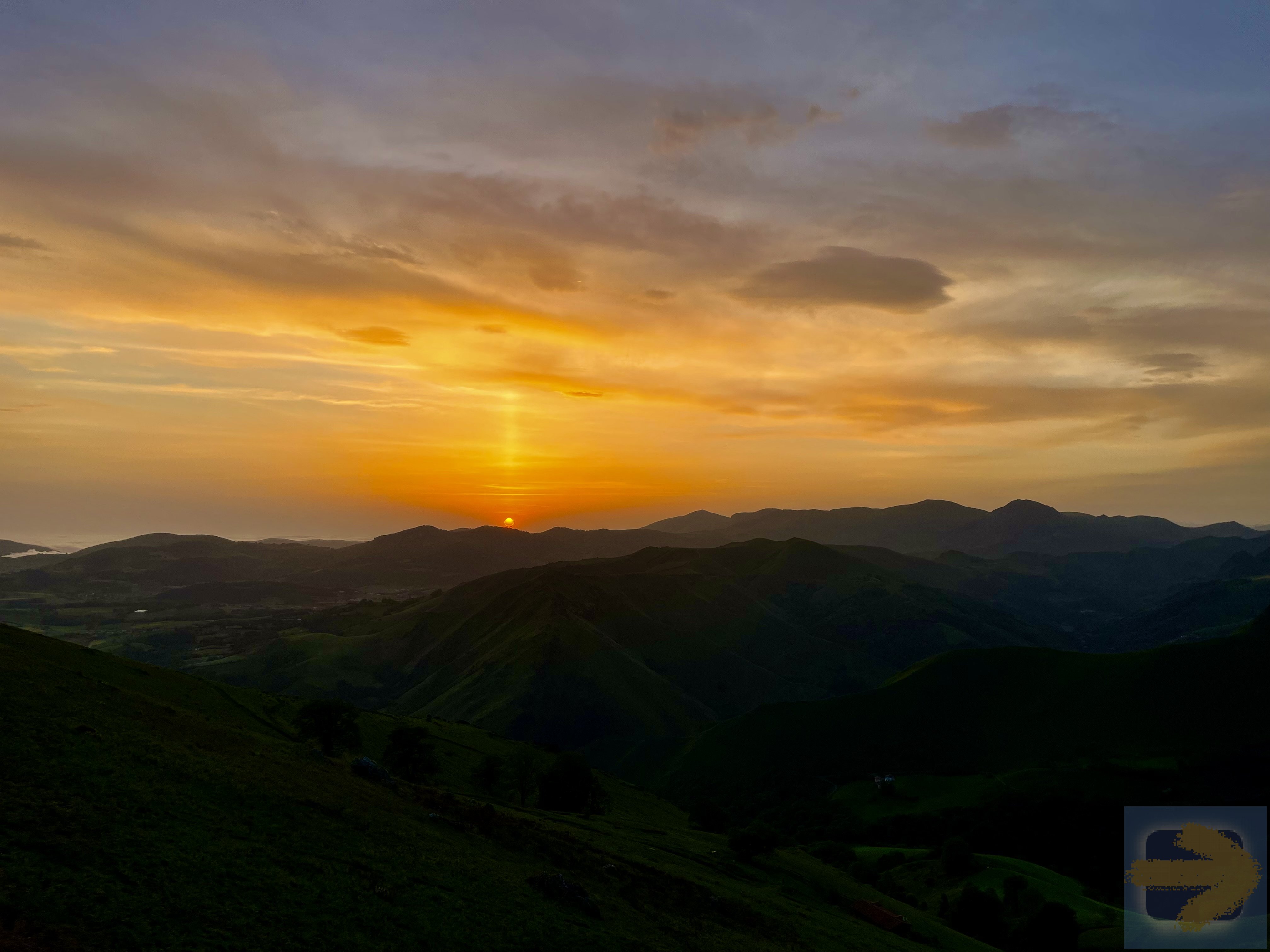 Sunrise in the Pyrenees, May 2022