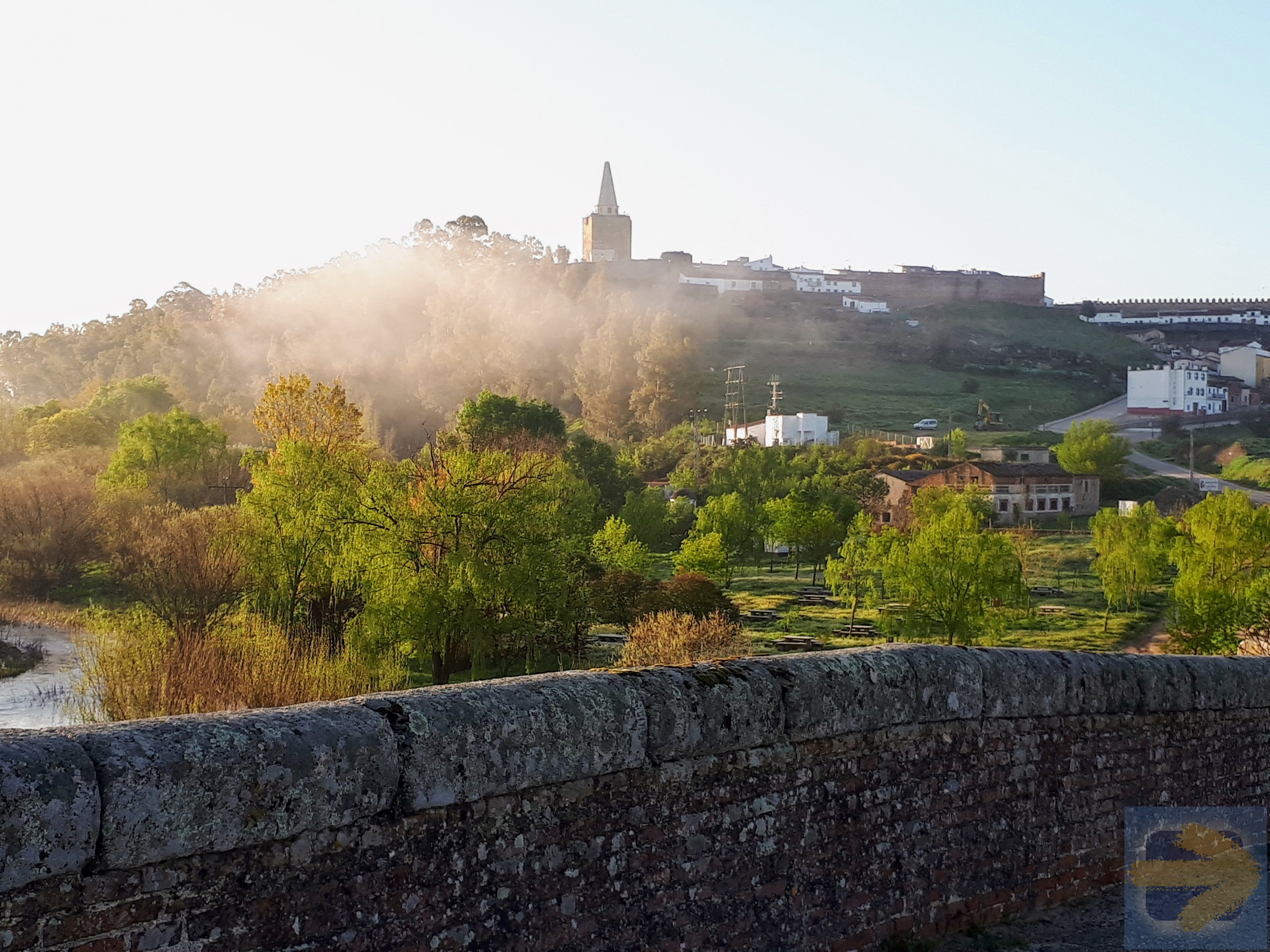 VdlP: Leaving Galisteo on a misty morning