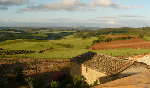 View from Albergue Villamayor de Monjardín